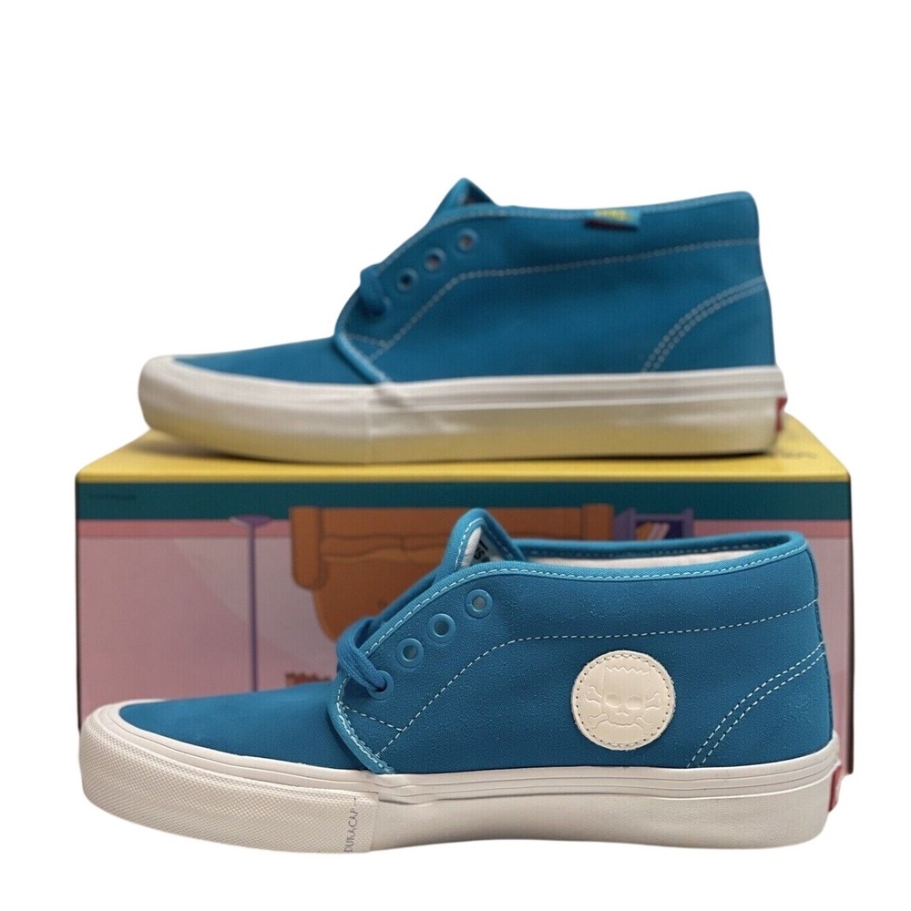 New Vans Sneakers x The Simpsons Chukka Pro El Barto‎ Blue Women Size 8.5 Men 7